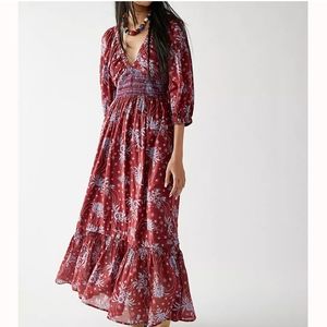 Free People Golden Hour Maxi Dress